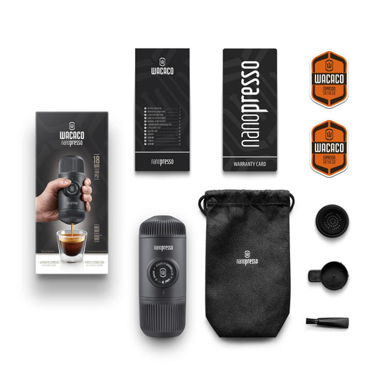 Wacaco Nanopresso Portable Espresso Maker Black