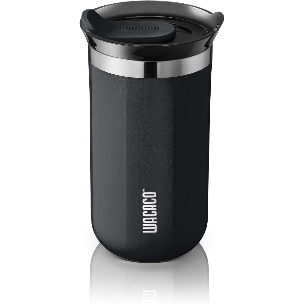 Octaroma — Vacuum Insulated Coffee Mug | 18/8 Stainless Steel | Leak-Proof Lid | 180–435ml