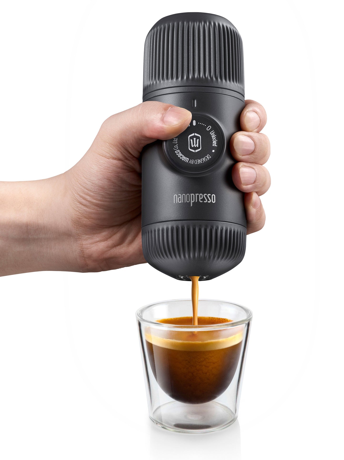 Wacaco Nanopresso Portable Espresso Maker Black