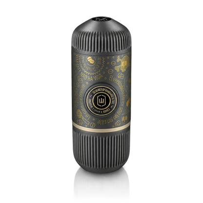 Nanopresso Dark Souls Portable Espresso Machine with Protective Case | Manually Powered