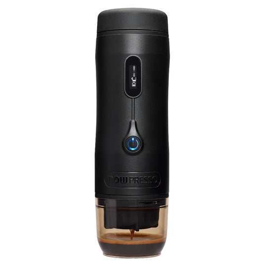 NOWPRESSO Machine Gold Plus 1-Button Rechargeable Portable Espresso Machine