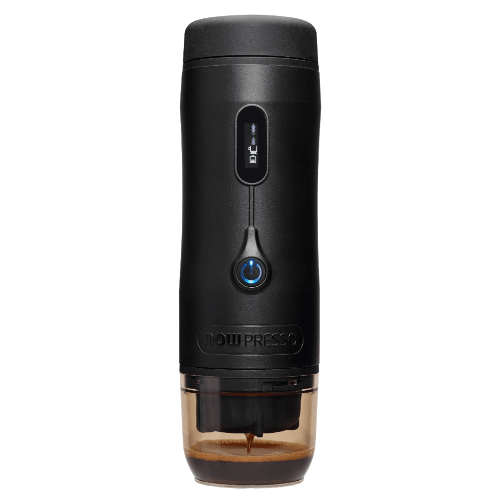 NOWPRESSO Machine Gold Plus 1-Button Rechargeable Portable Espresso Machine