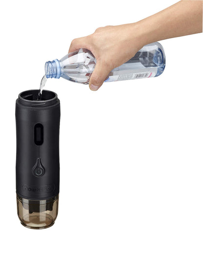 NOWPRESSO Machine Gold Plus 1-Button Rechargeable Portable Espresso Machine
