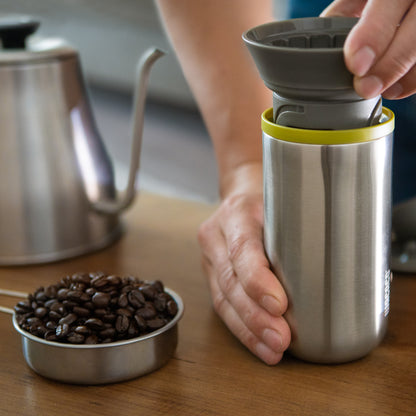 Cuppamoka Pour Over Coffee Maker | Stainless Steel