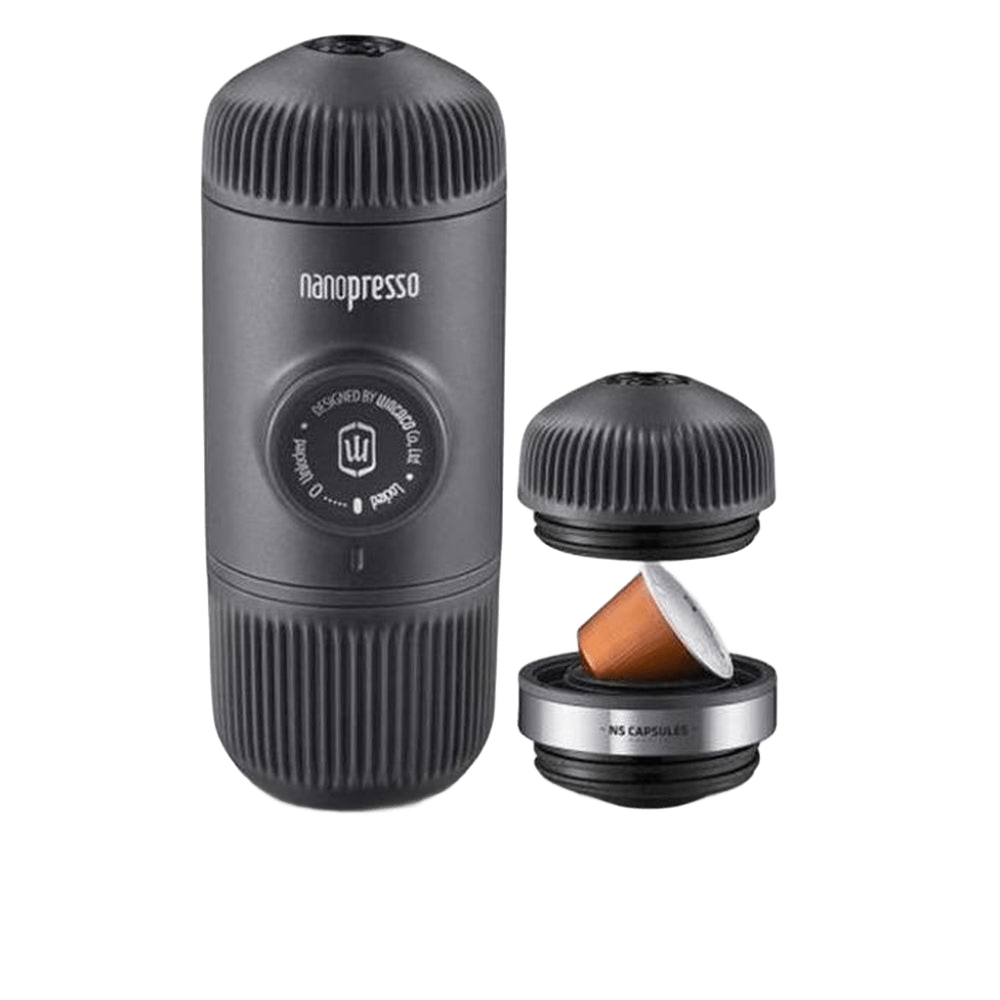 Wacaco Nanopresso Black + NS Adapter Bundle