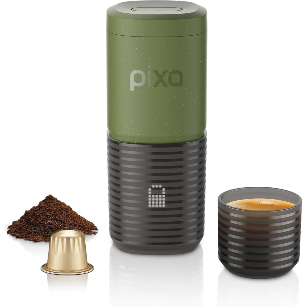 Pixapresso — Electric Portable Espresso Maker | 180s Heat-Up | 120ml Water Tank