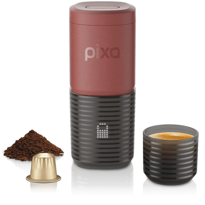 Wacaco Pixapresso Electric Portable Espresso Maker in Tuscan Red